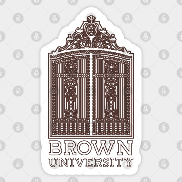 Brown University Sticker by MiloAndOtis